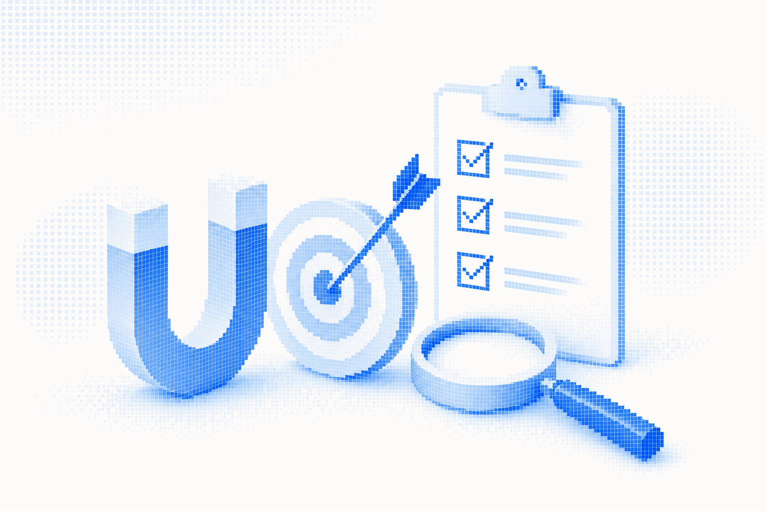 Funnel sorting business cards into qualified B2B prospects