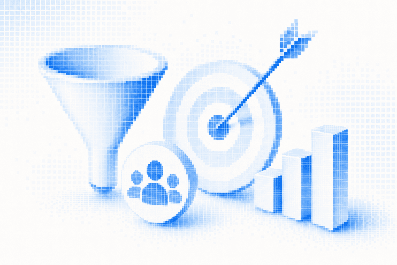 LinkedIn profile cards and buyer signals flowing into a sales pipeline