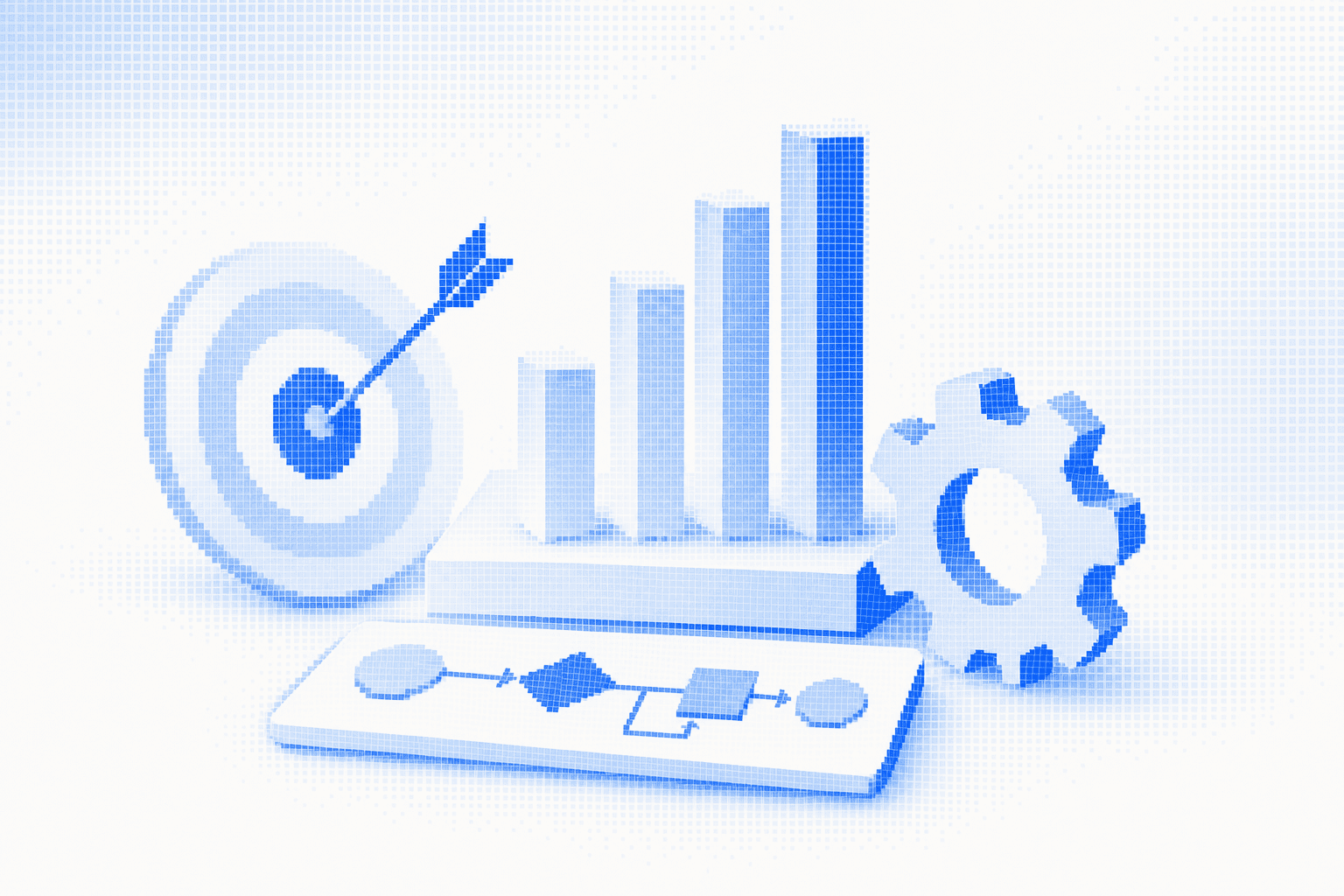 Automated sales workflow moving qualified prospects toward booked meetings