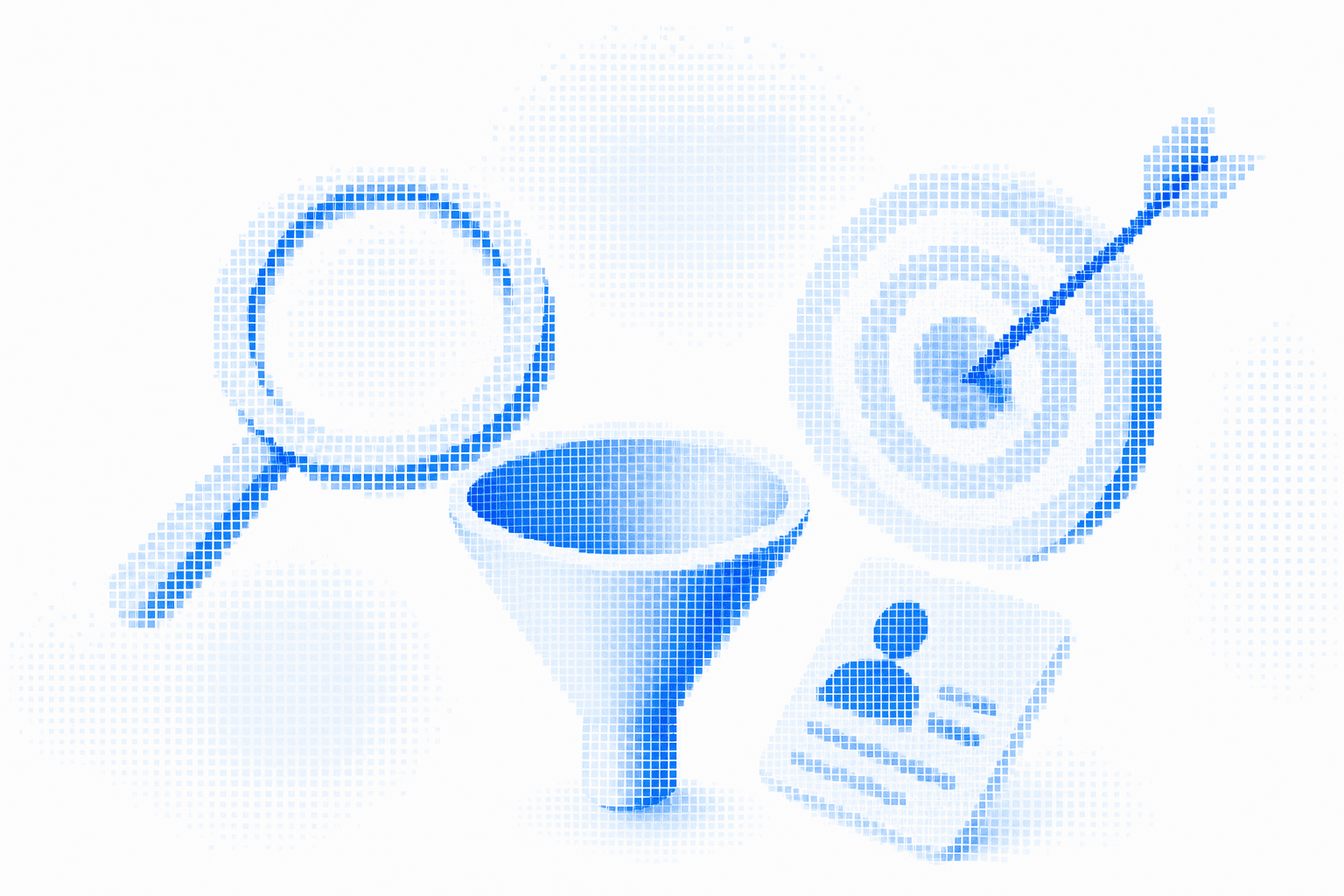 Searchlight identifying qualified prospects for a sales pipeline